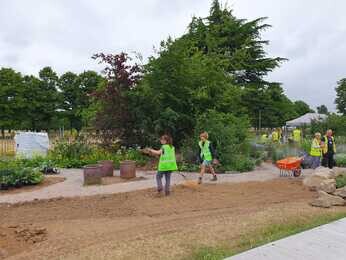 Carol Klein's Iconic Horticultural Hero garden at Hampton Court