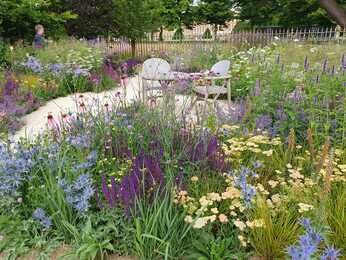 Carol Klein's Iconic Horticultural Hero garden at Hampton Court