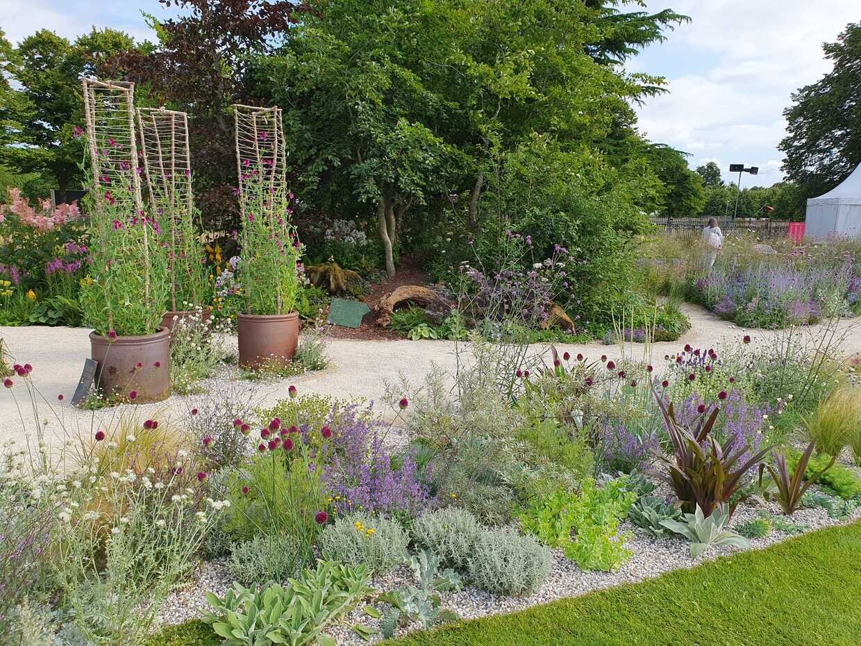 Carol Klein's Iconic Horticultural Hero garden at Hampton Court